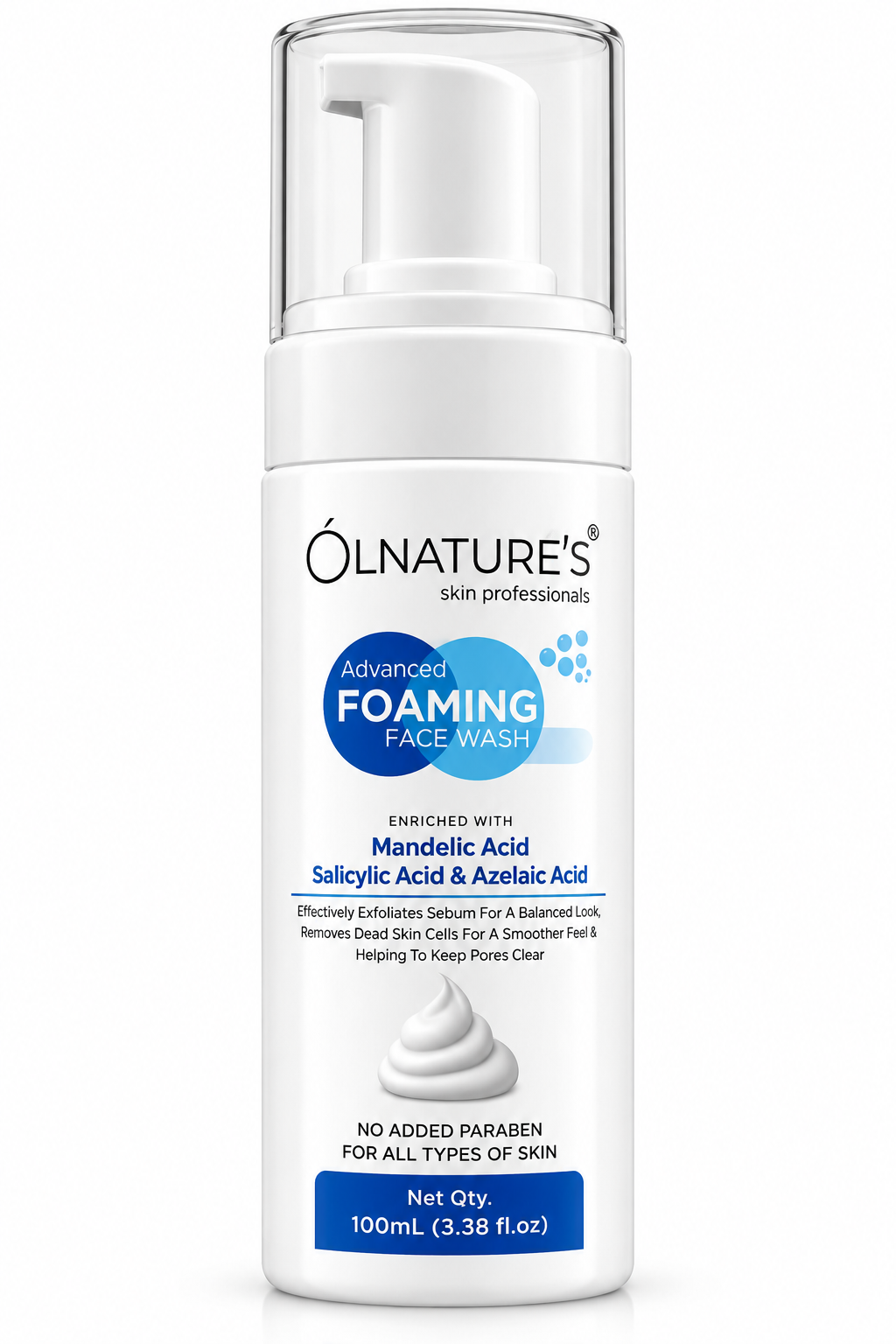 Olnature’s Advanced Foaming Face Wash – 100 ml